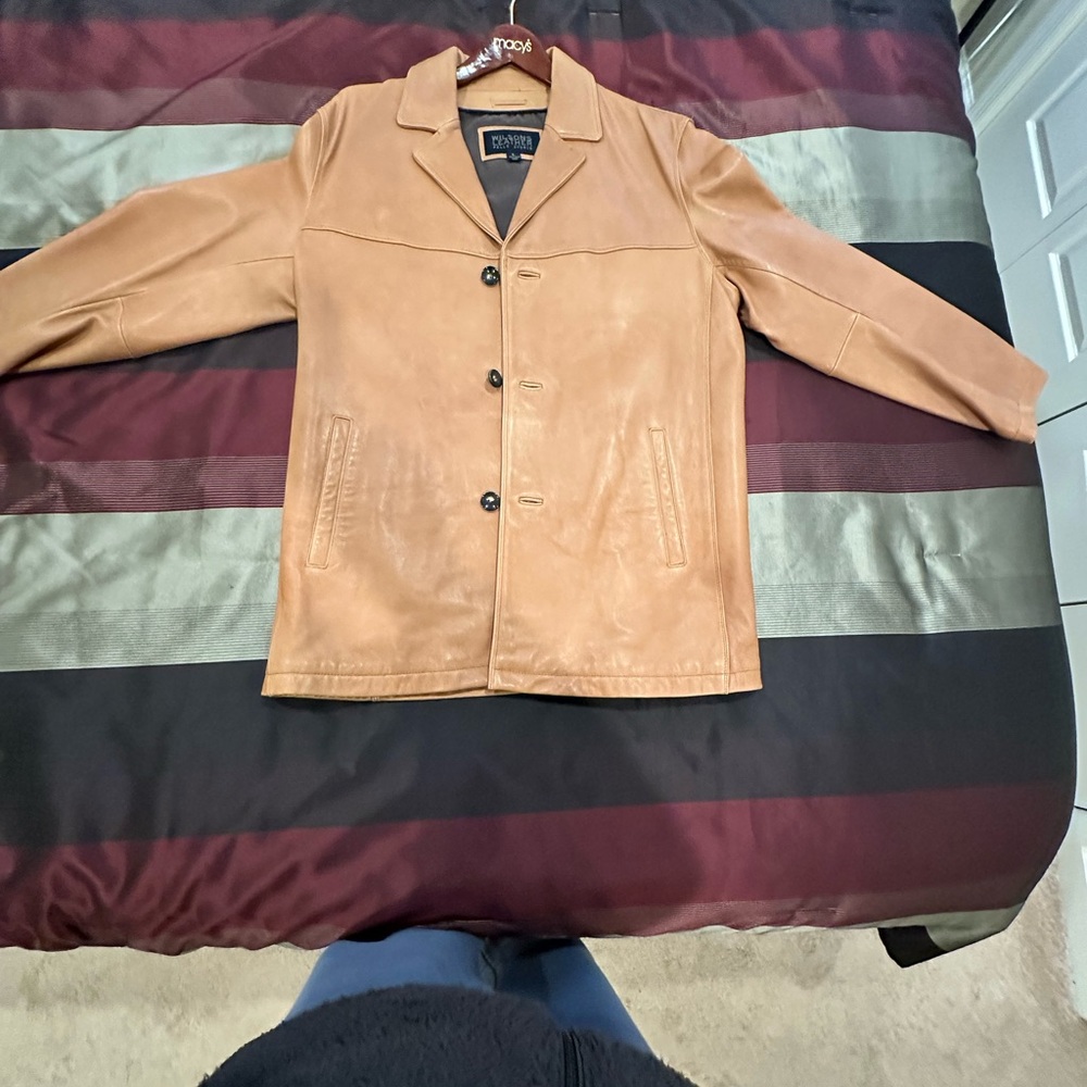 Wilsons Leather Tan Men's Jacket